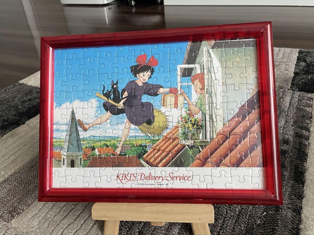 ジブリ 魔女の宅急便 ジグソーパズル フレーム付き 完成品