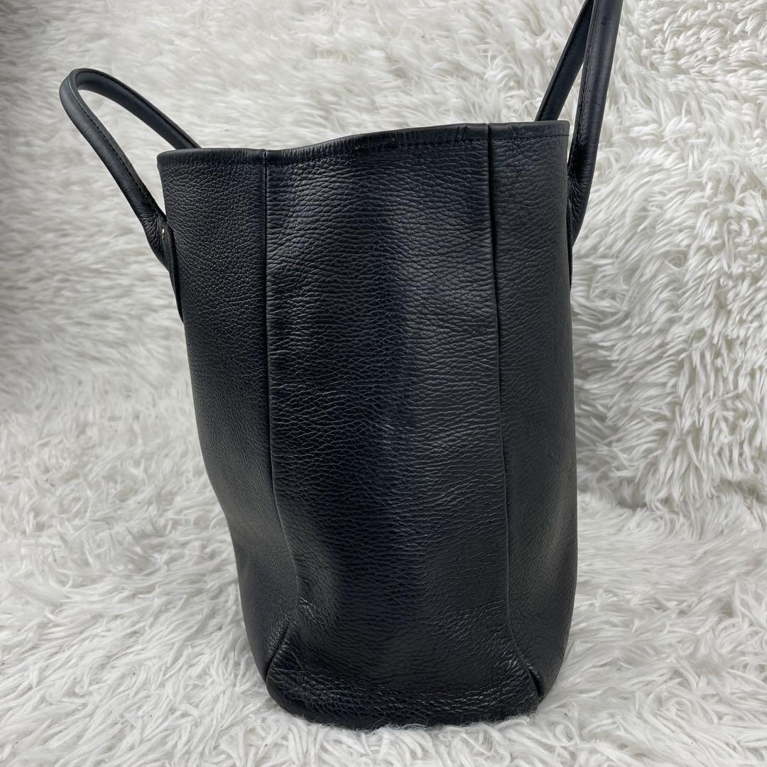 美品　YOUNG&OLSEN BEAMS別注　レザー　トートバッグ　シボ革