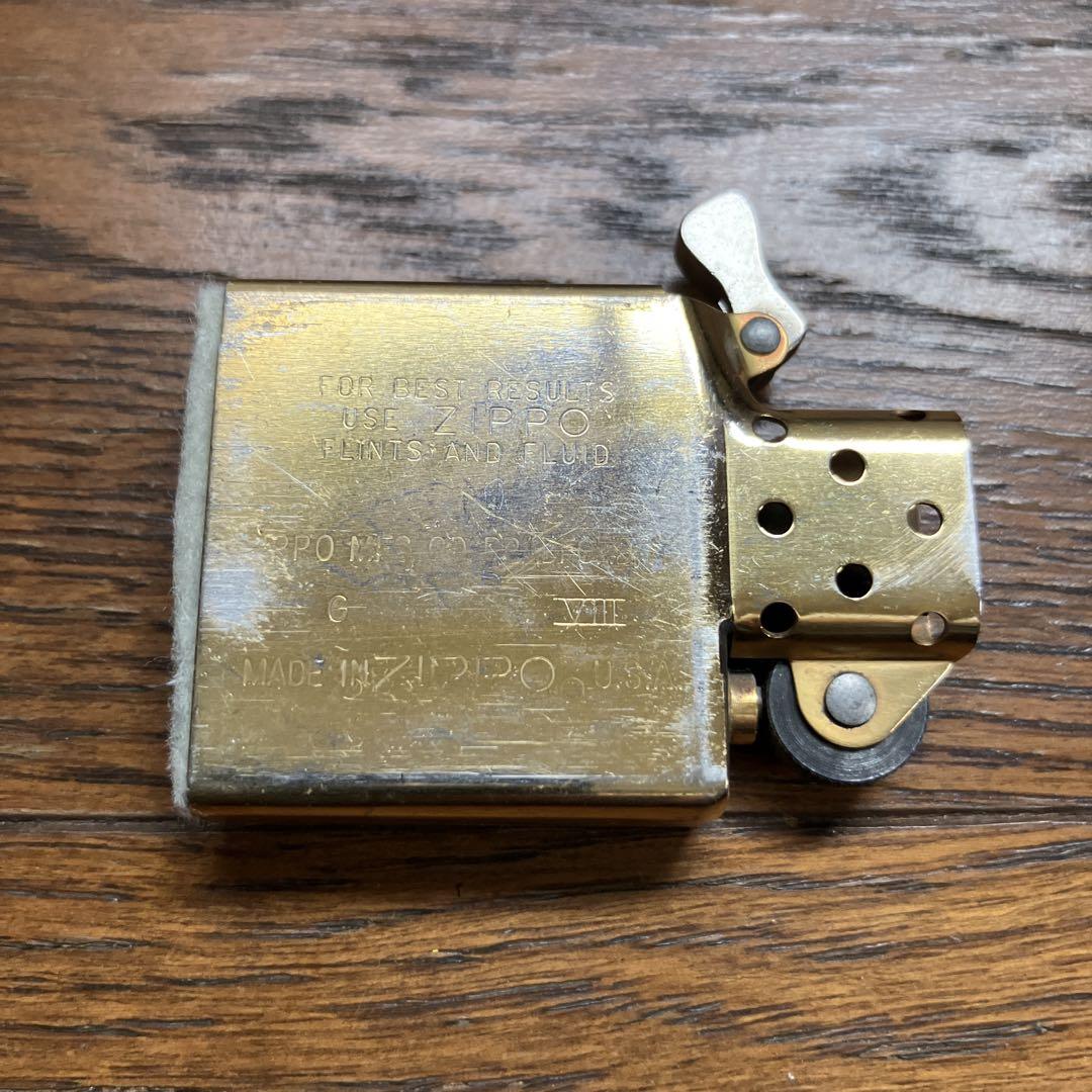 希少 92年製 solid brass ソリッドブラス zippo エラー品 - メルカリ