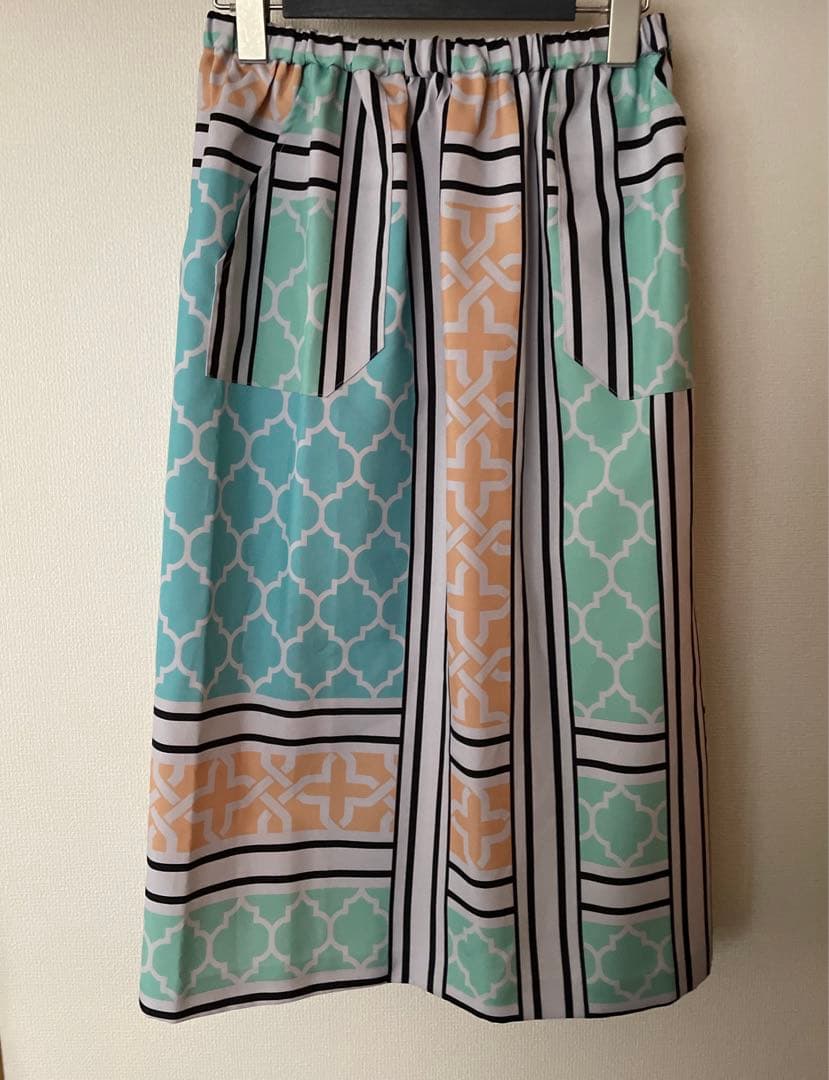 CLEANA チュール＆メッシュスカート