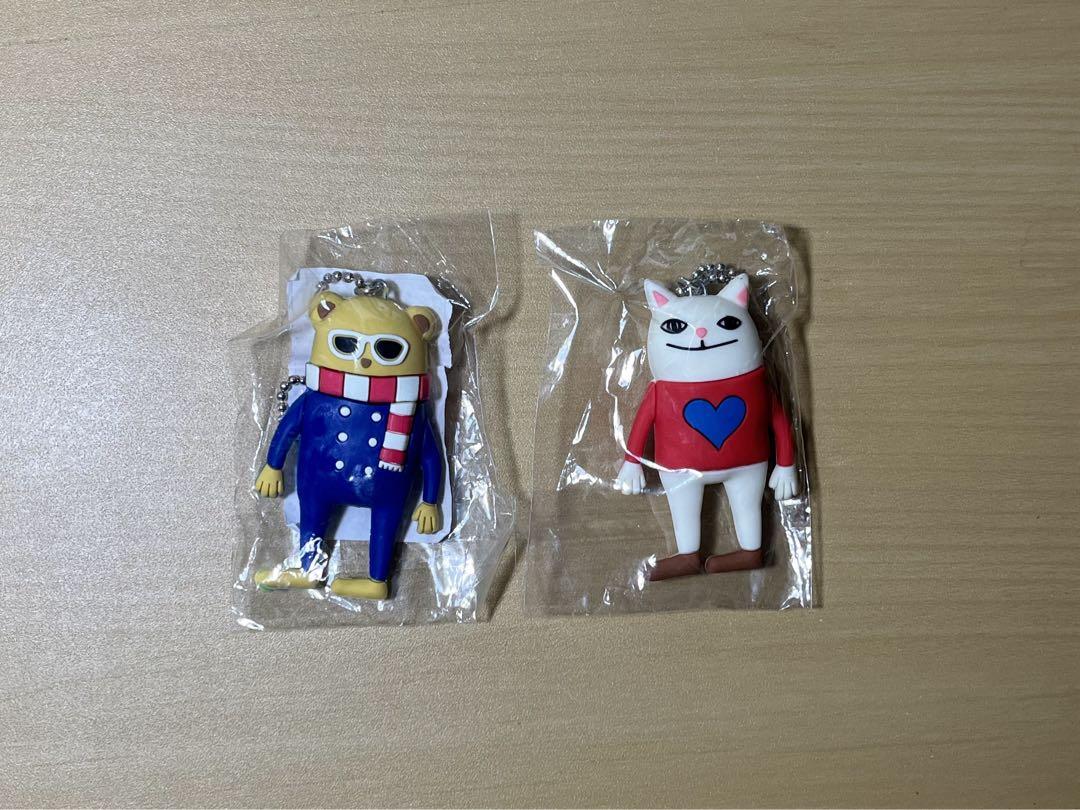 米津玄師 リイシューオールスターズ ガチャガチャ くま ねこ キーホルダー