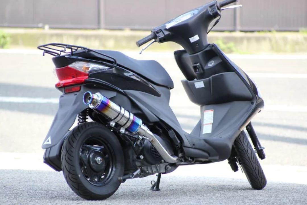専用アドレスV125S CF4MA O2対応SSB ブルーマフラー