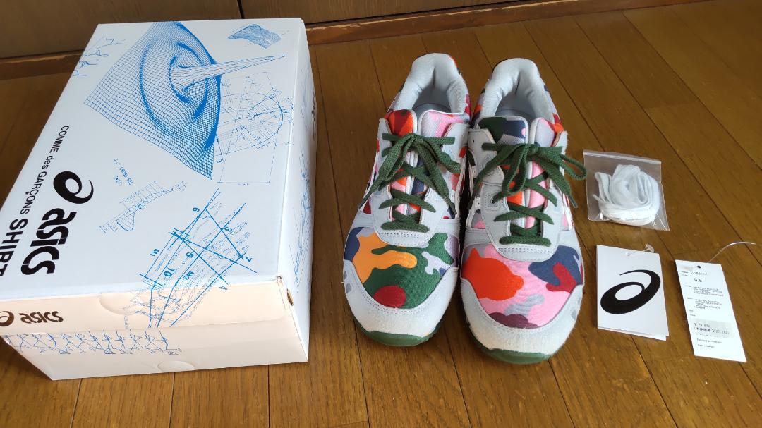 コムデギャルソンシャツ×asics GEL-LYTE III 27.5cm コムデギャルソンシャツ×asics GEL-LYTE III 27.5cm