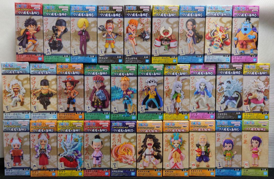 【オープニング大セール】 ワーコレ ワンピース ワノ国完結編2 WCF まとめ売り 50点セット コミック・アニメ