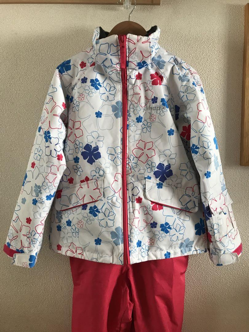 フェニックス　花柄スキーウェア 子ども用　140