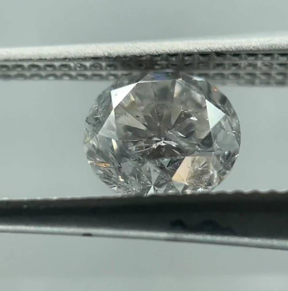 天然ダイヤモンドルース 裸石 D0.539ct G I1 FAIR 中央宝石研究