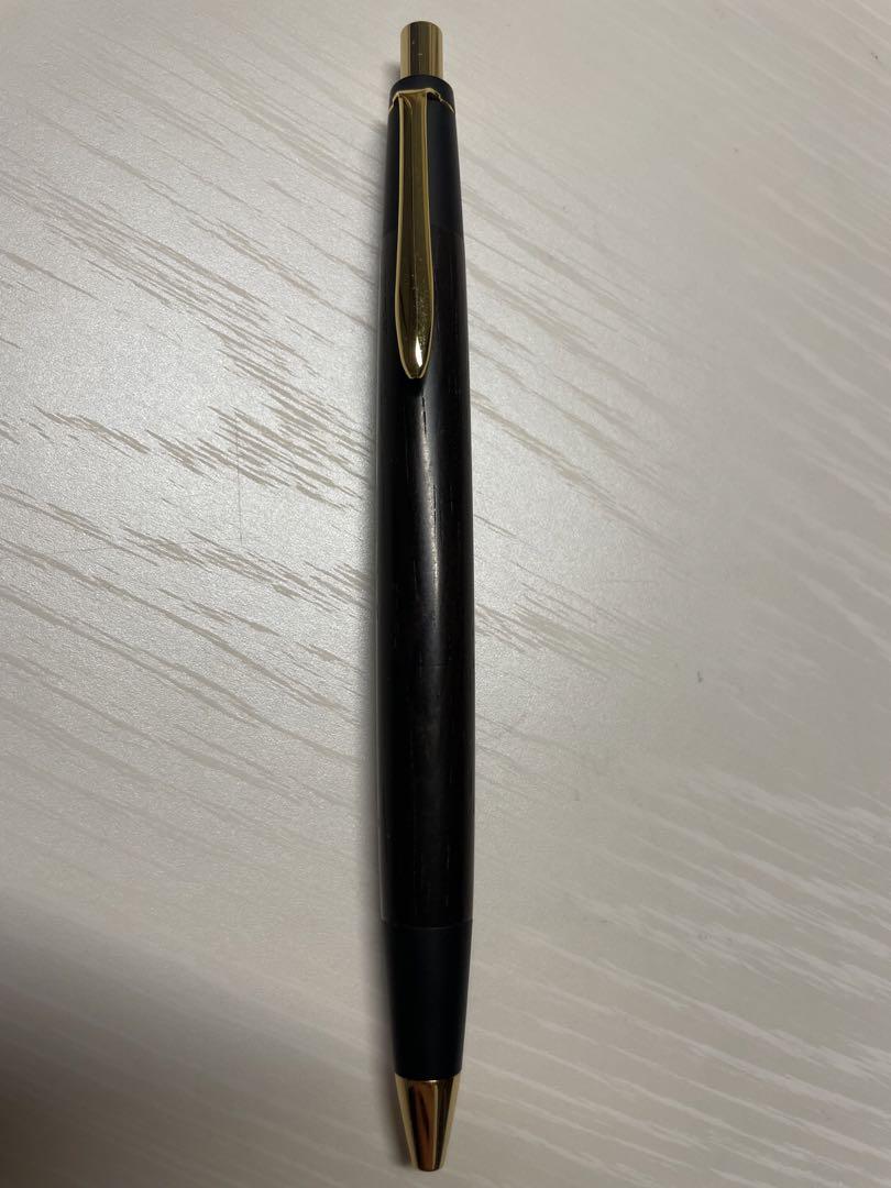 野原工芸ハカランダ旧型シャープペンシル(金具ゴールド)