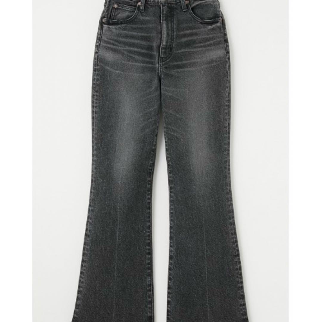 パンツ MOUSSY MVS BLACK FLARE