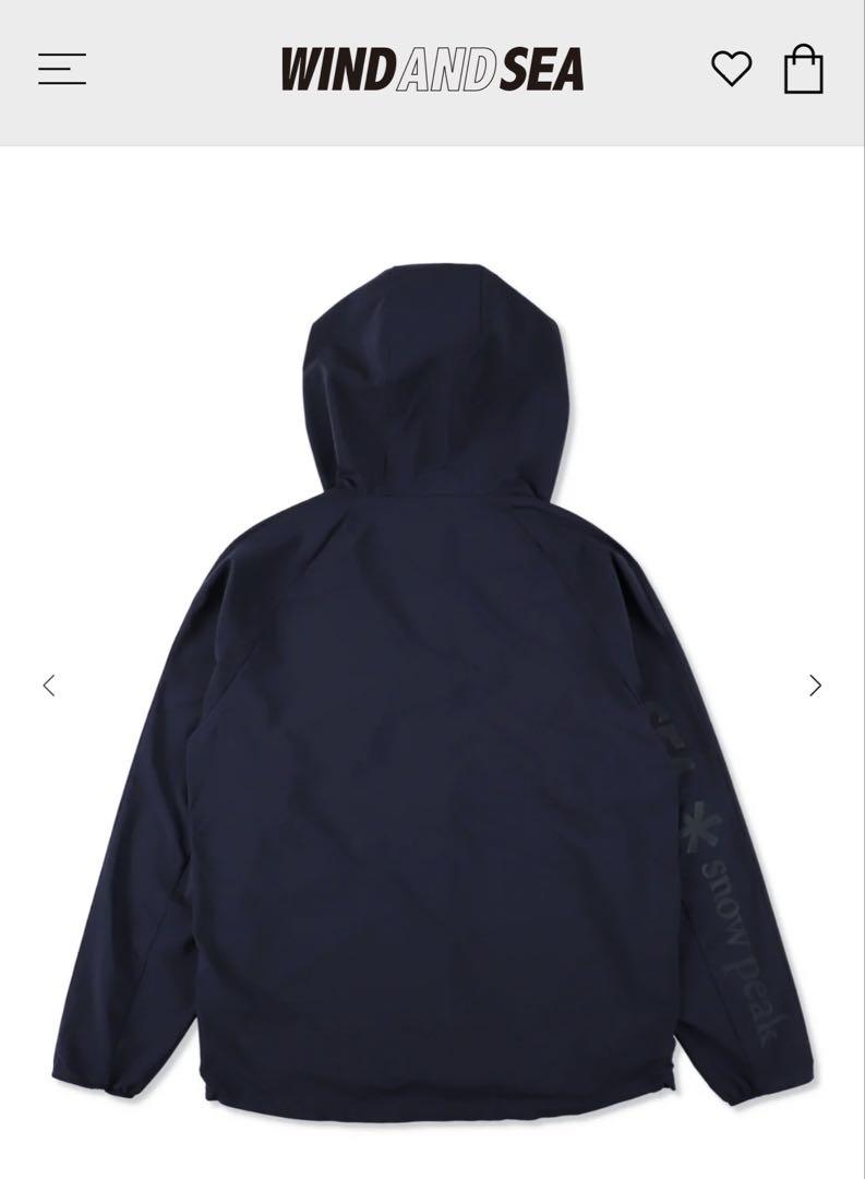 ジャケット・アウター snowpeak WDS shadow Ripstop Jacket NAVY