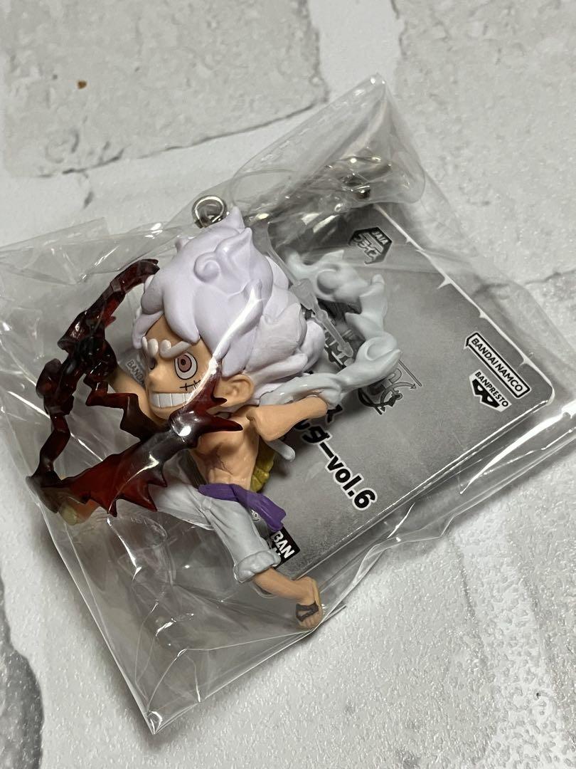 ワンピース フィギュアキーホルダー vol.6 ルフィ ニカ - メルカリ