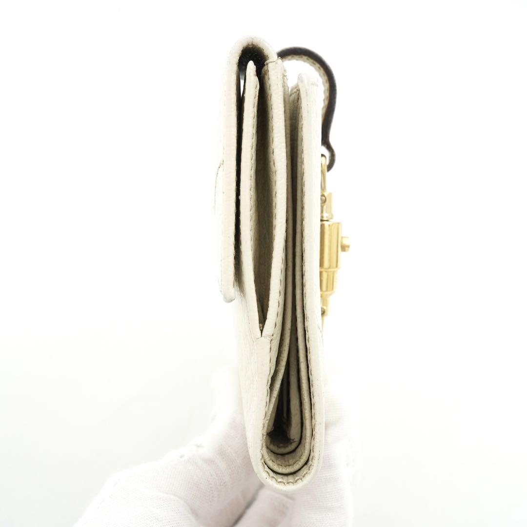 ✨未使用展示品・箱付き✨　GUCCI ミニ財布　ジャッキー　折り財布　刻印