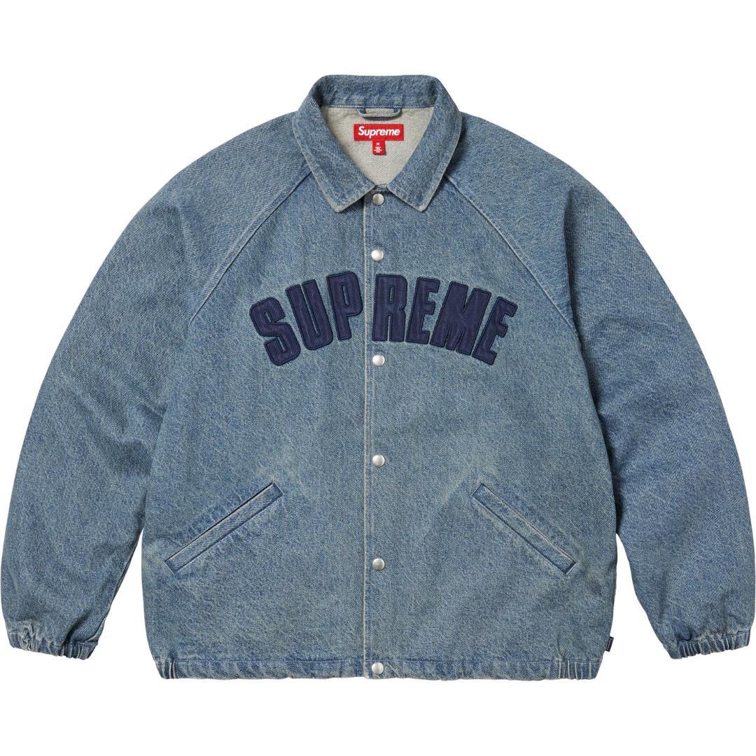 Supreme Arc Denim Coaches Jacket インディゴ S