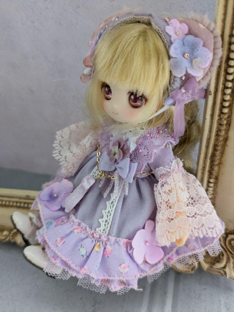 予約限定♪オビツ１１ピコニーモPお洋服セット♪ライラックなこぐまちゃんAlice