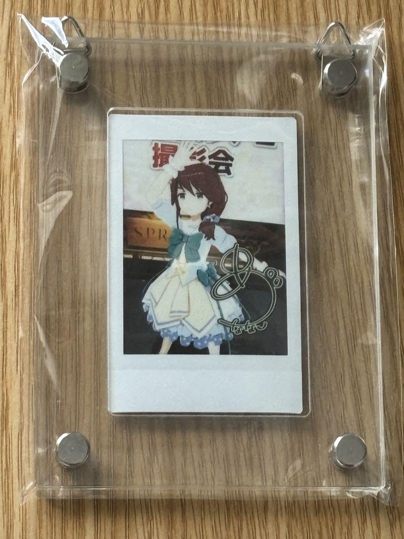 温泉むすめ　秋保那菜子　キャラサイン入りチェキ