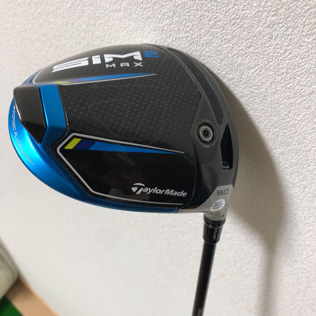 TaylorMade SIM2 MAX ドライバー 9度 ベンタスブラック6s TaylorMade SIM2 MAX ドライバー 9度 ベンタスブラック6s