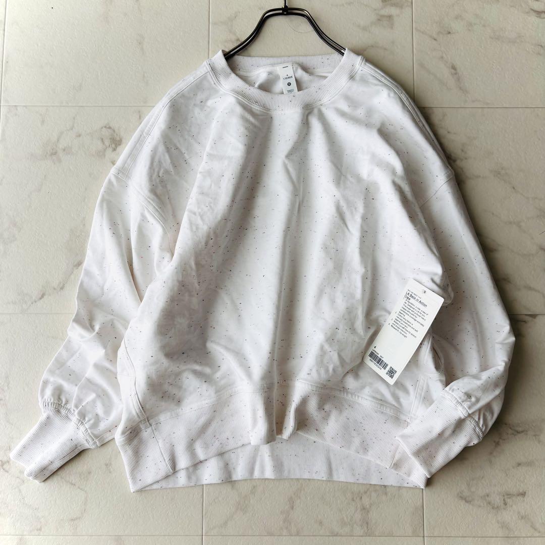 タグ付未使用級✨ルルレモン LA Back in ActionCrew ゆったり