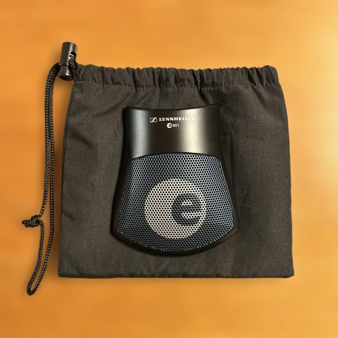 Sennheiser e901 コンデンサーマイク 収納袋付き