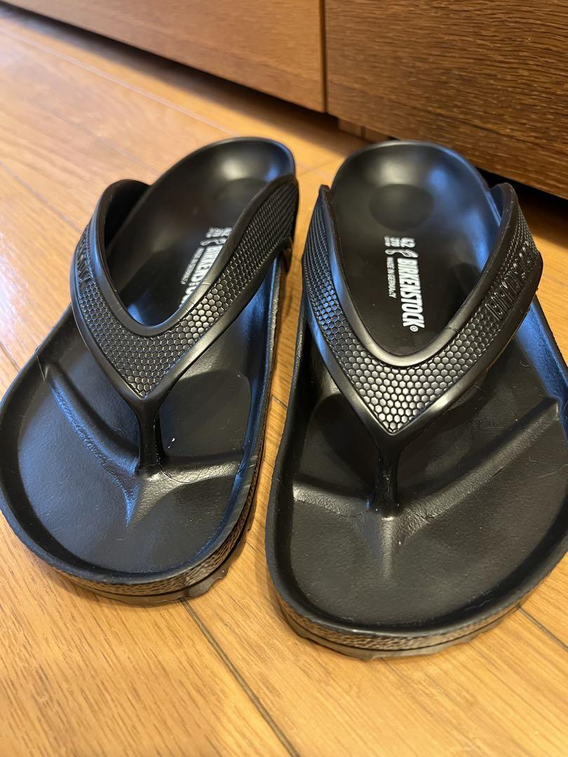 BIRKENSTOCK ブラック トングサンダル 42 ホノルル
