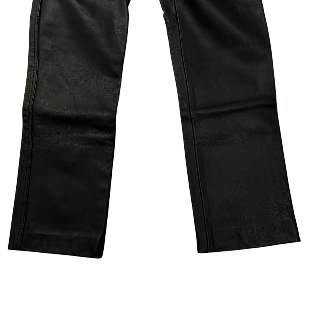 Y'2 LEATHER⭐︎W32 ワイツーレザー レザーパンツ 革パン バイカー