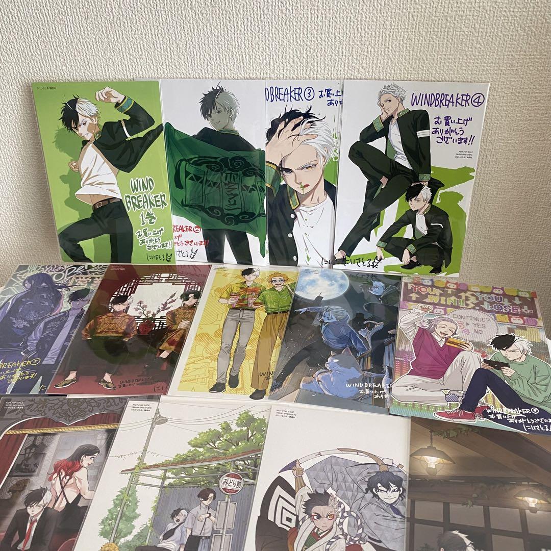 【50％OFF】 希少品 早い者勝ち ウィンブレ 漫画 特典 ポストカード 19枚 その他