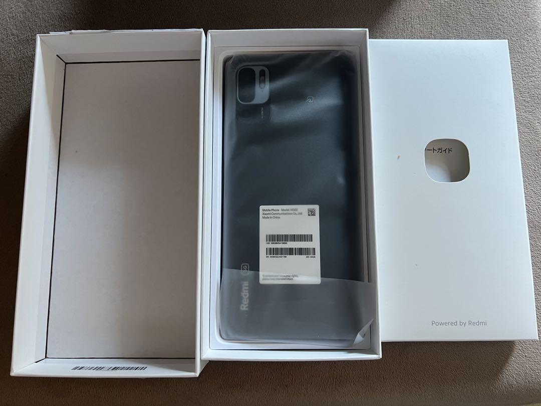 本体・新品 Redmi Note 10 JE 5GグラファイトグレーSIMフリー