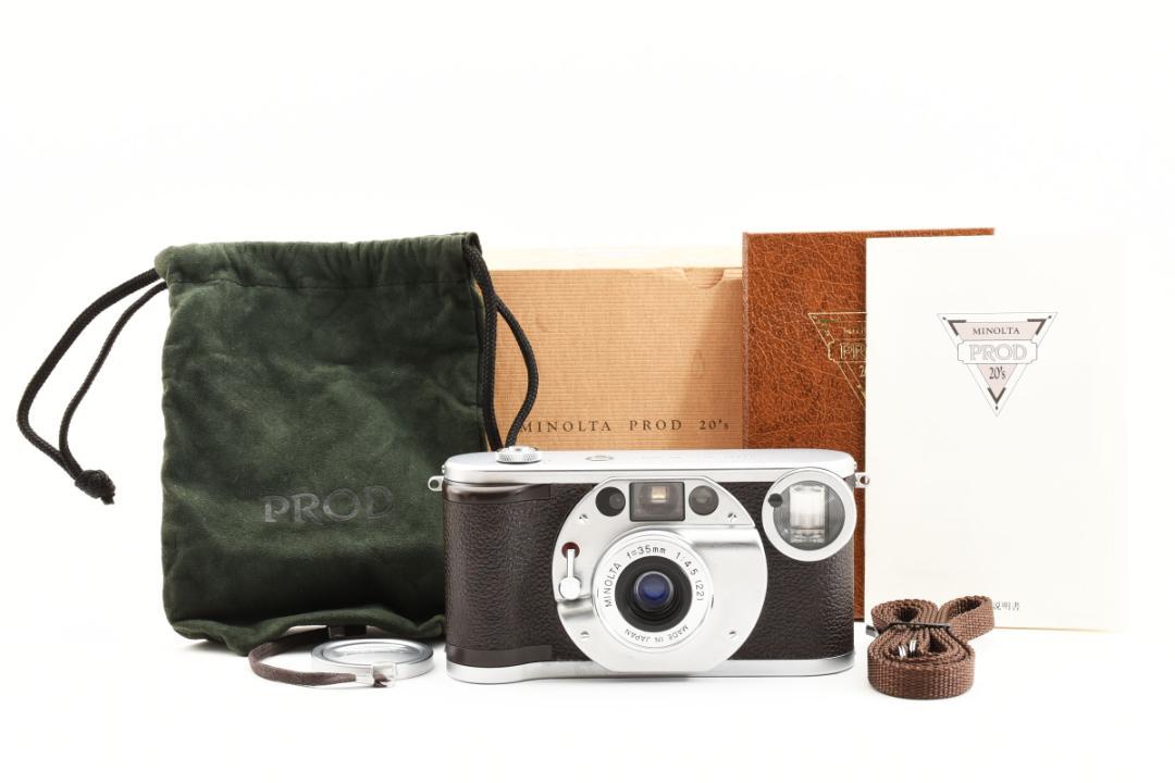 美品】ミノルタ MINOLTA PROD 20´s 《元箱付き・充実の付属品 美品】ミノルタ MINOLTA PROD 20´s 《元箱付き・充実の付属品
