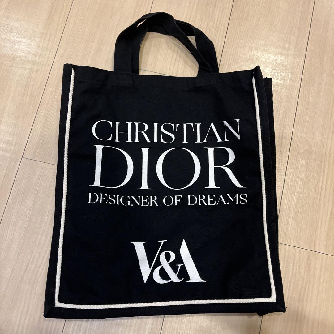2点セット　ディオール展　トートバッグ　ロンドン　イギリス　dior