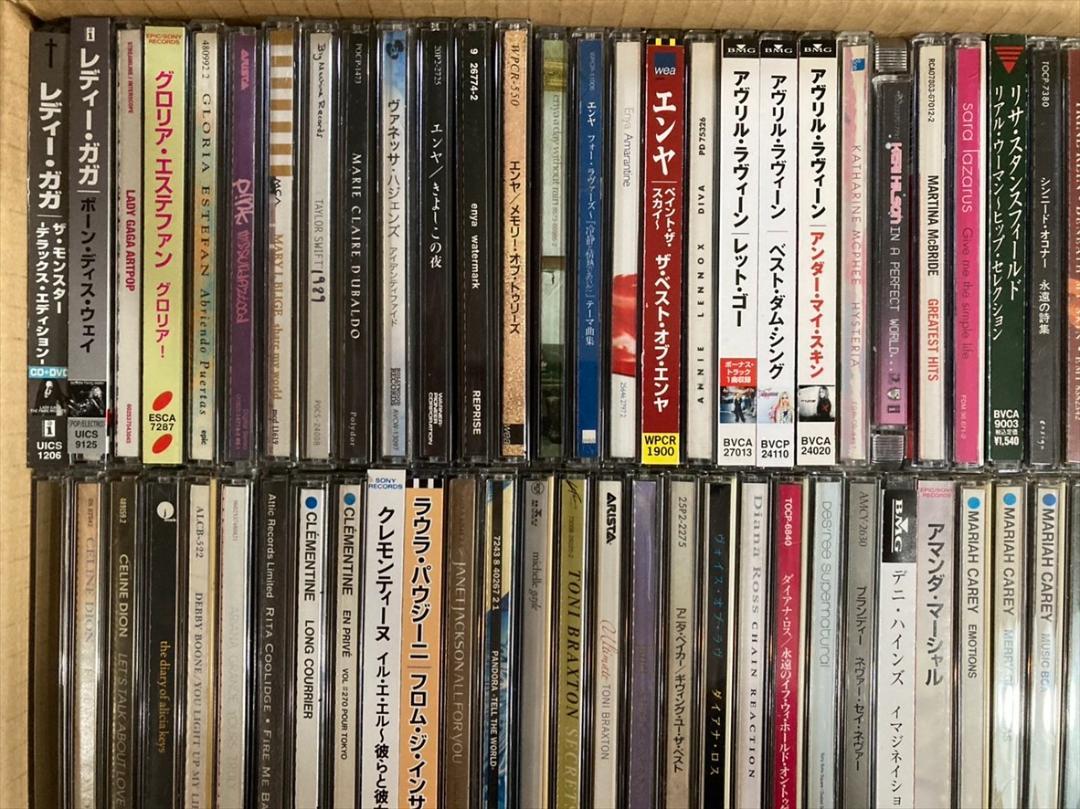 洋楽 女性アーティスト全般 CD 約100枚セット [BT950] 洋楽 女性アーティスト全般 CD 約100枚セット [BT950]の通販 by