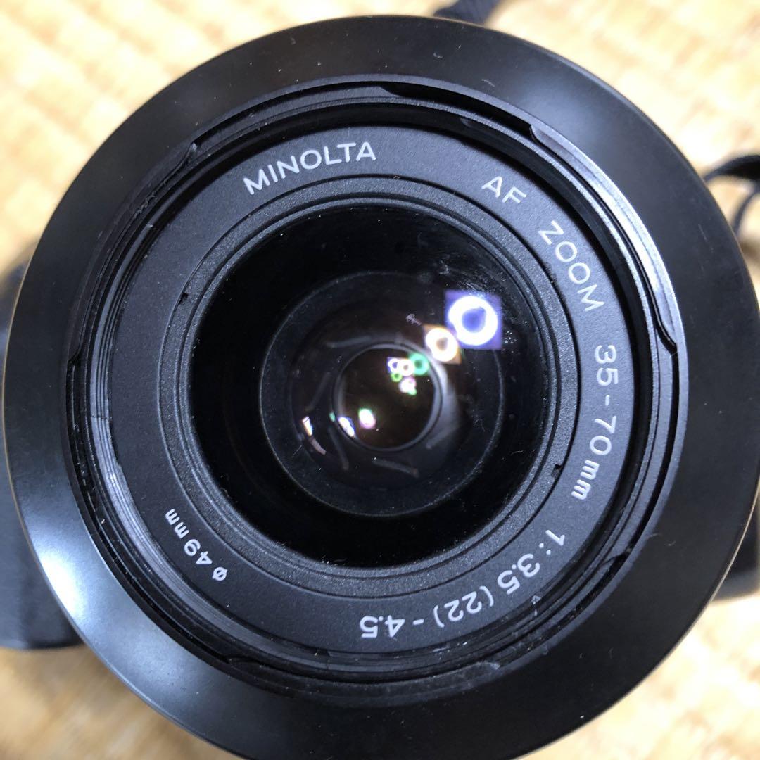 WEB限定お買い得商品の新着アイテム MINOLTA α303si レンズセット フィルムカメラ デジタルカメラ