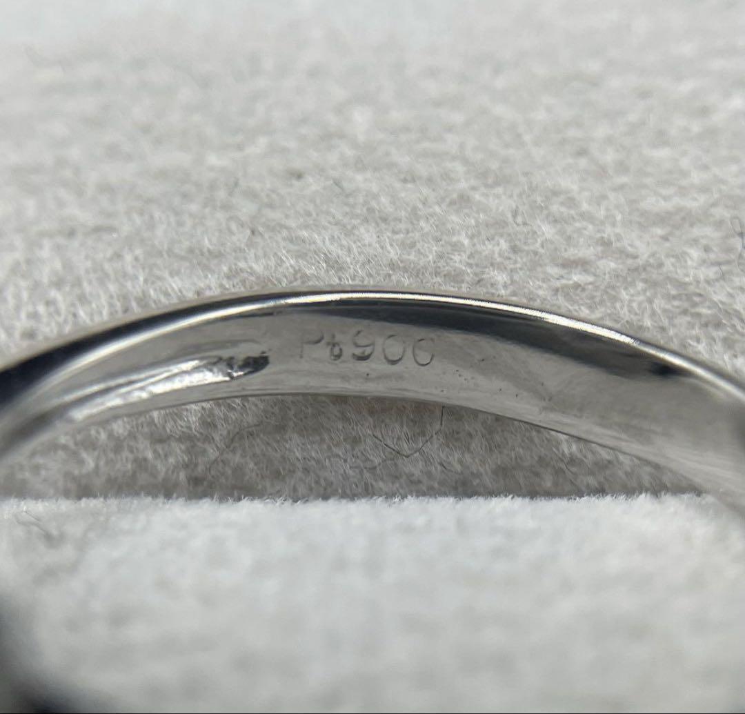 タンザナイト リング 鑑別書付 1ct ダイヤ1.05ct ペアシェイプ 13号