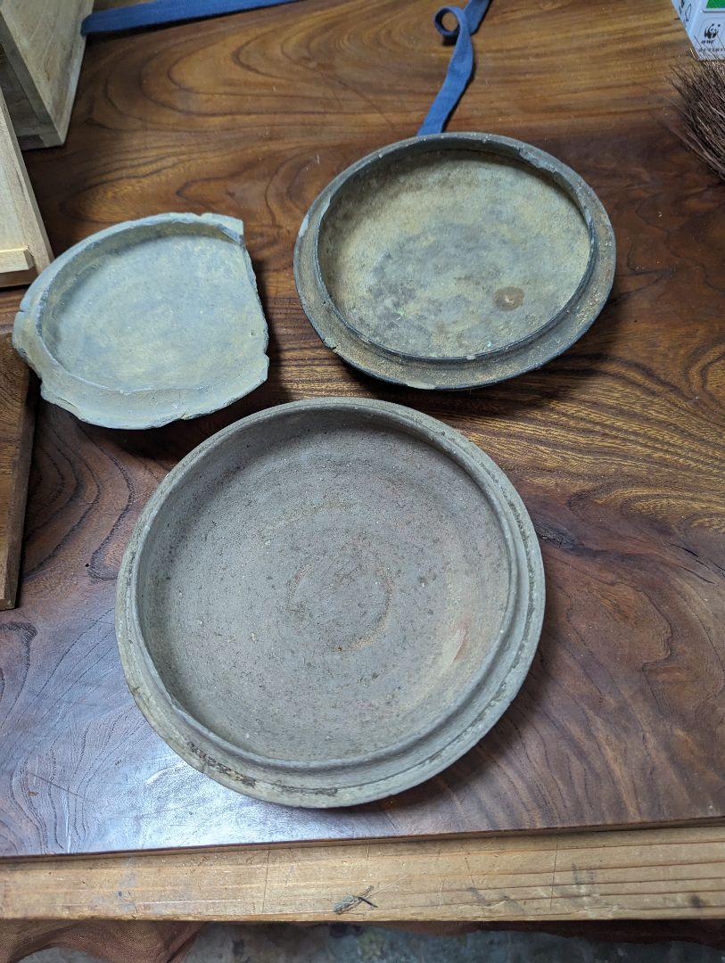 発掘土器、4点茂木様指定