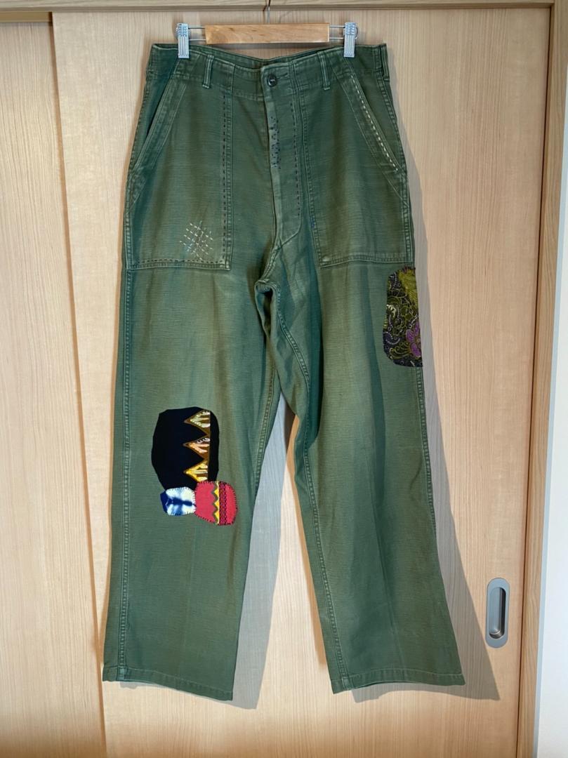 CUSTOM MADE BY GAIJIN_リメイクミリタリーパンツ