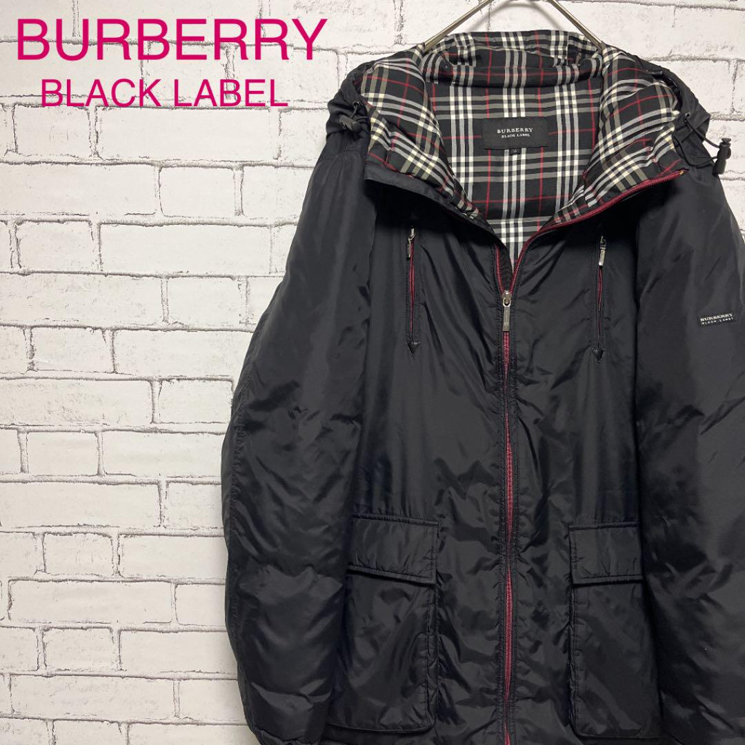 バーバリー ブラックレーベル ダウンジャケット BURBERRY