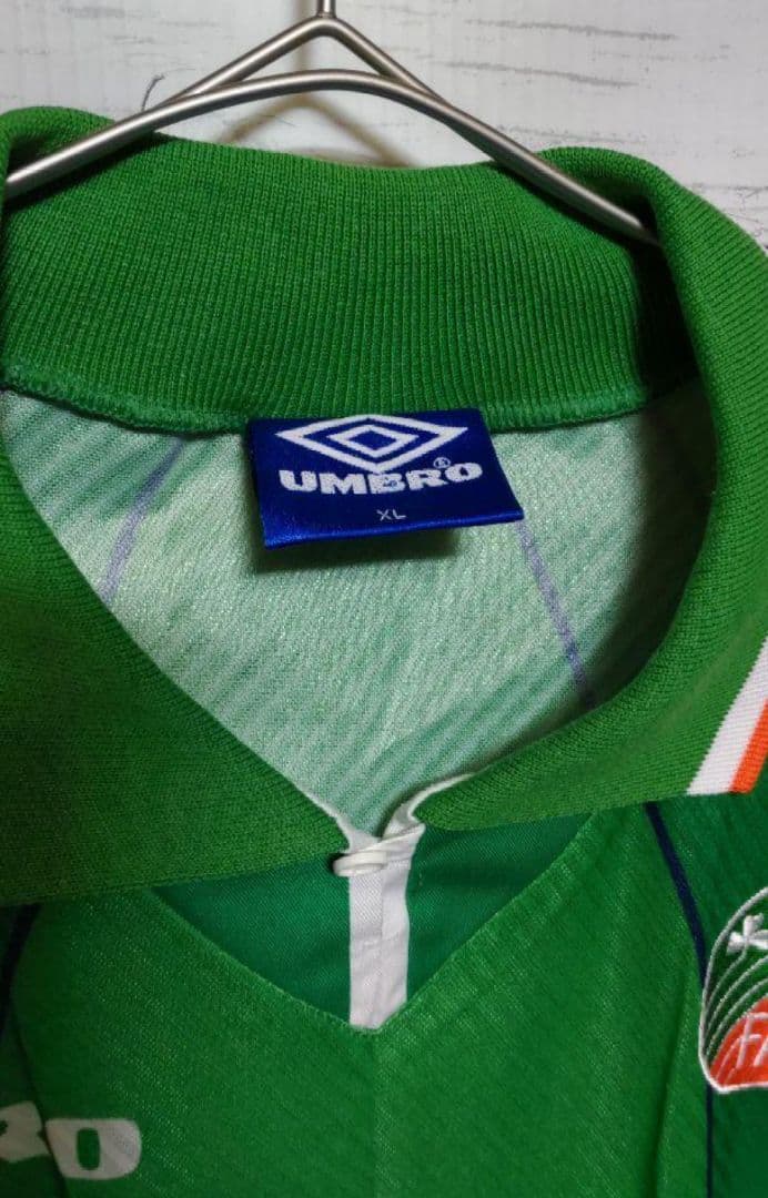 2021人気新作90s UMBRO アイルランド代表 ユニフォーム アンブロ