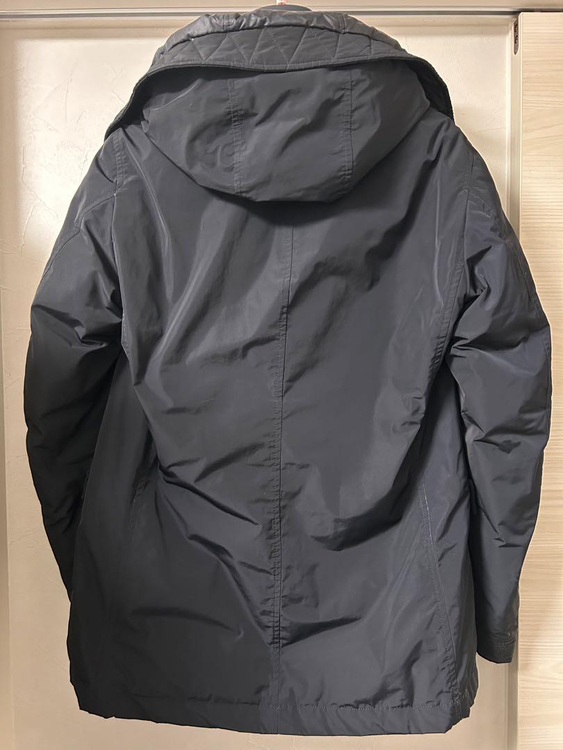 HERNO メンズ　フーデット　ダウンコート