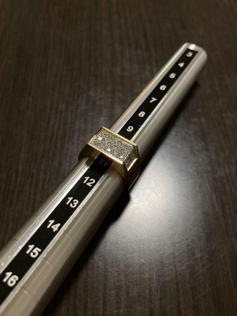 K18ダイヤリング
