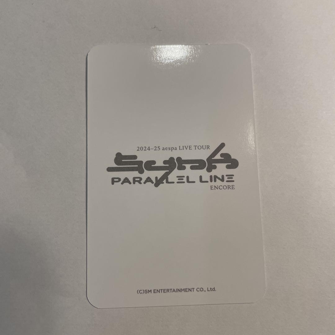 aespa ソウルコンSYNK ピンクフーディ封入 トレカ ウィンター