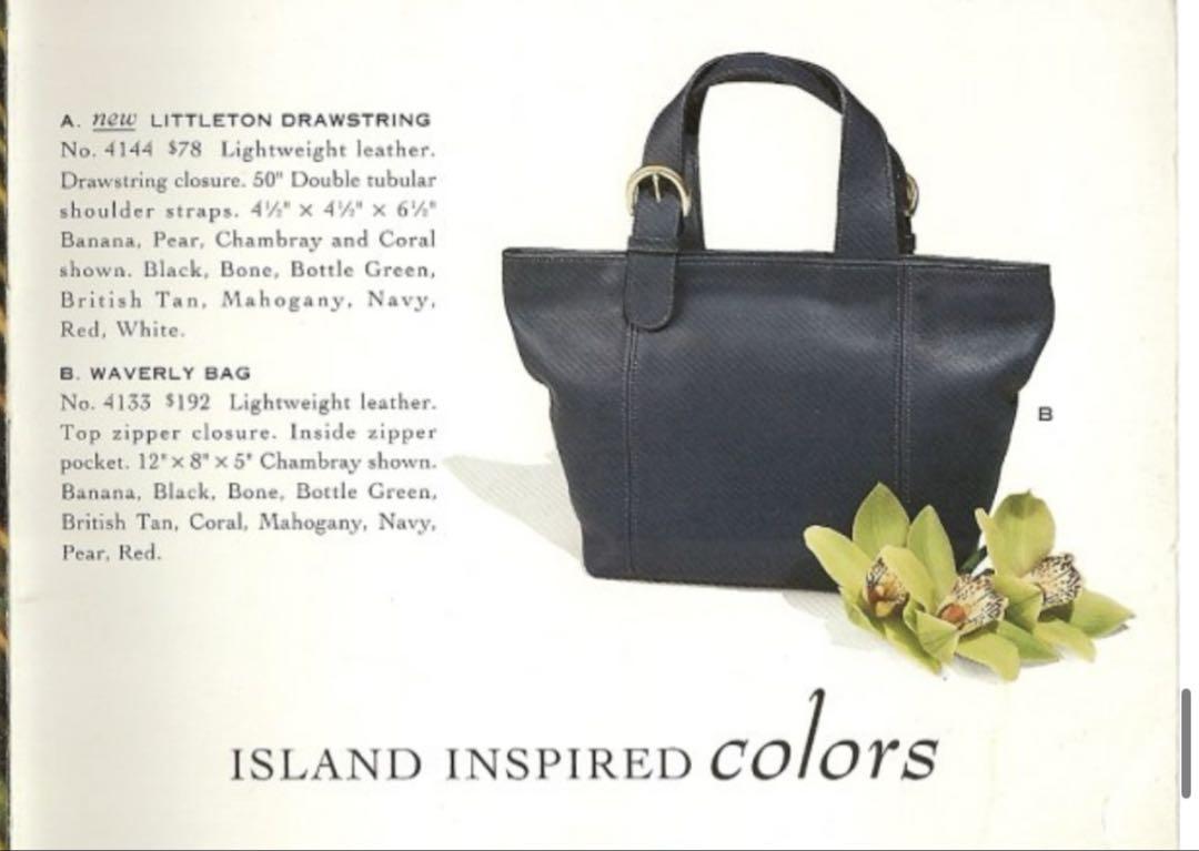 希少色 OLD COACH オールドコーチ 4133 Waverly bag