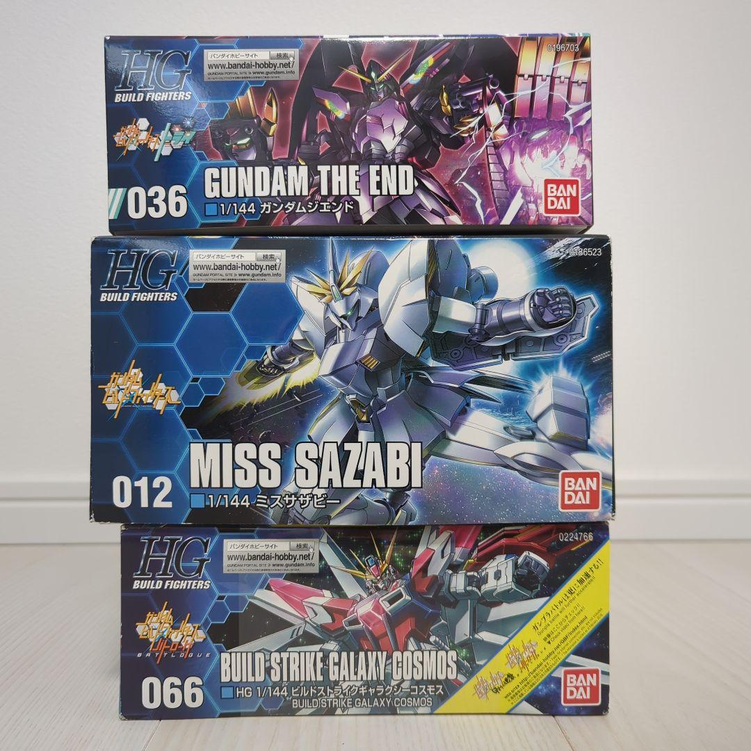 ガンプラ ガンダム ビルド ファイターズ セットロボット