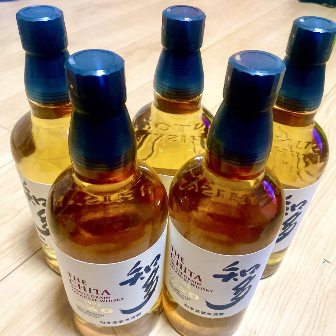 知多　サントリーウイスキー700ml✖️5本