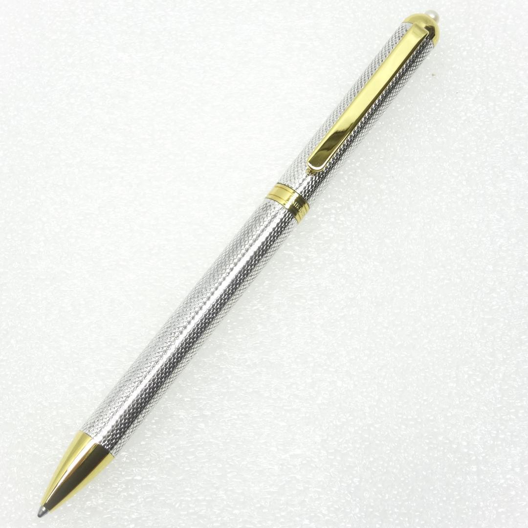 MIKIMOTO ミキモト真珠 パール ボールペン シルバー ゴールド