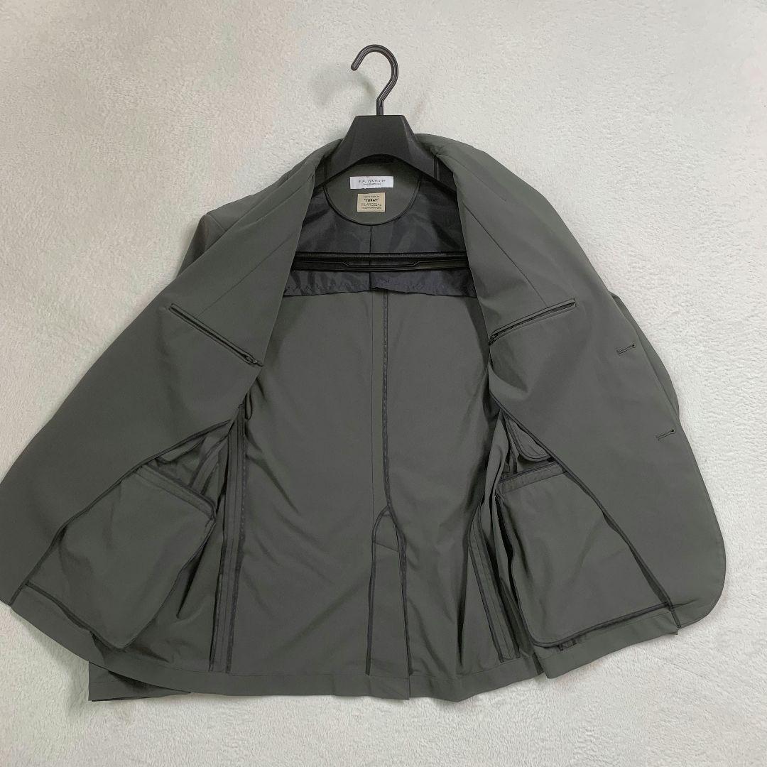 極美品　XL　ユナイテッドアローズ　東レ　トラベルジャケット　洗える　オリーブ色 極美品 XL ユナイテッドアローズ 東レ トラベルジャケット