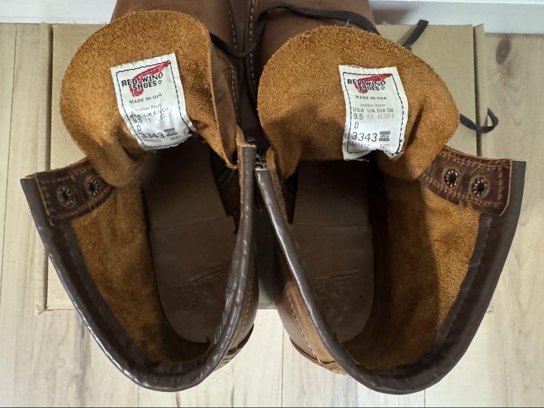 靴 RED WING 3343 BLACKSMITH