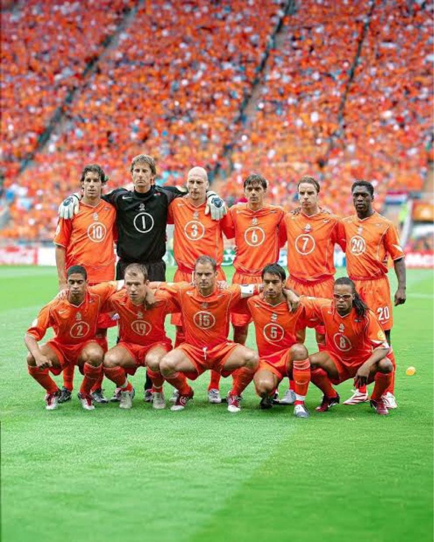 正規品 オランダ代表 2004 セードルフ ユニフォーム インポートMサイズ 正規品 オランダ代表 2004 セードルフ ユニフォーム インポートMサイズ