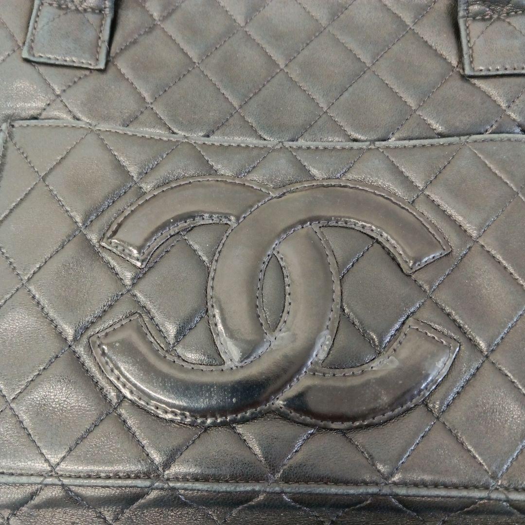 CHANEL シャネル　マトラッセ　ハンドバッグ　チャーム　ココマーク