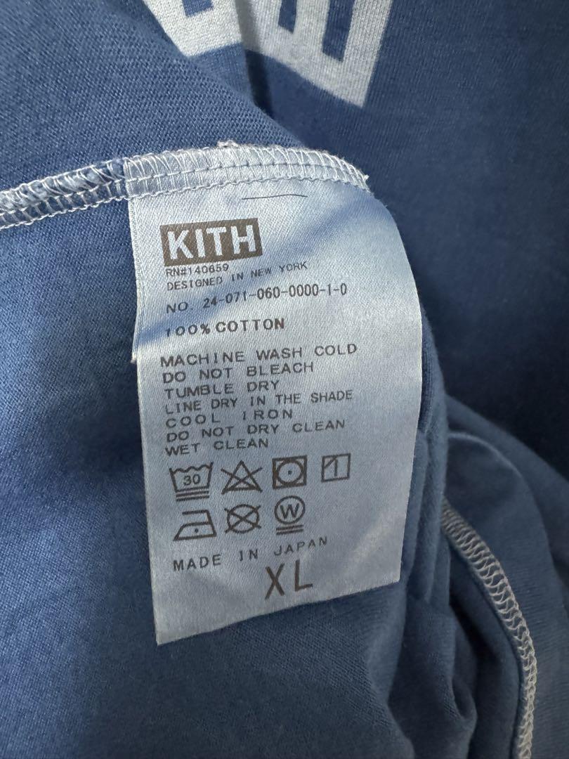 KITH BUAISOU Aizome Vintage Tee XLサイズ