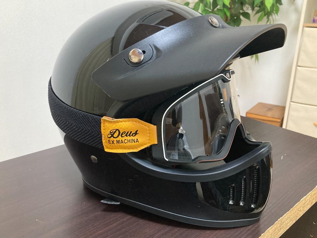 バイクヘルメット ダムトラックス BLASTER改　バイザー ゴーグルセット
