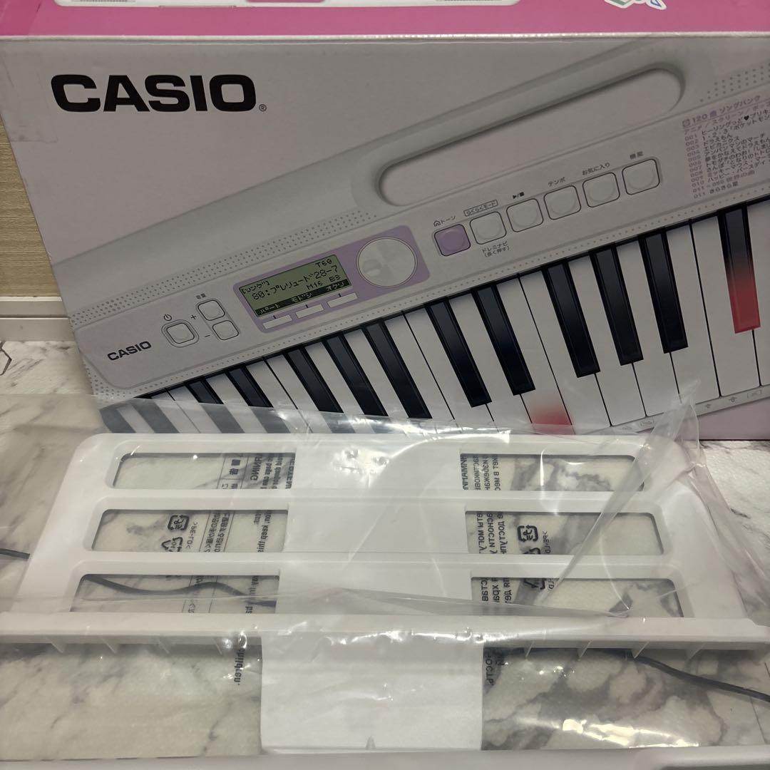 美品】CASIO カシオ キーボード LK-315 61鍵盤 光ナビゲーション