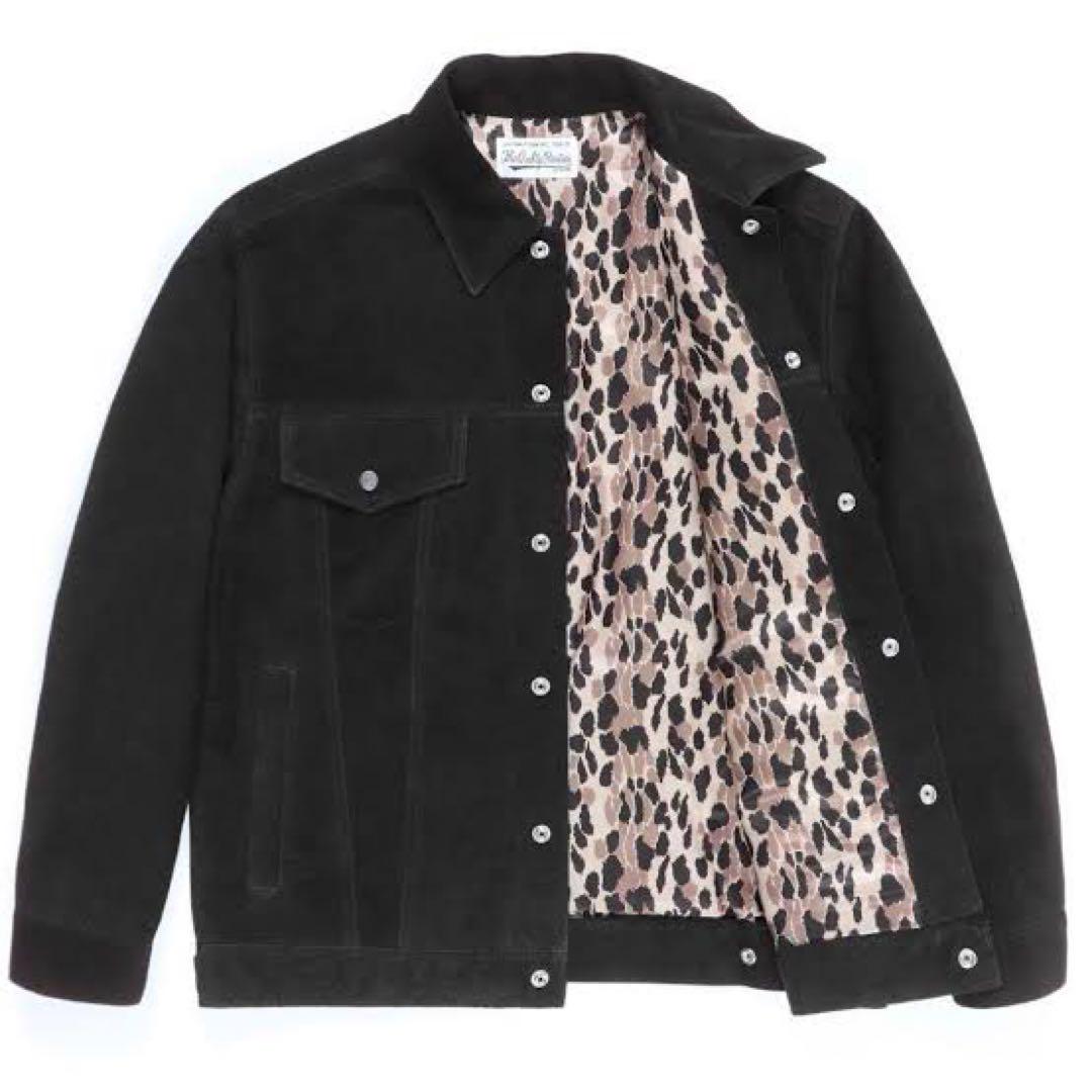 ジャケット・アウター WACKO MARIASUEDE LEATHER TRUCKER JACKET