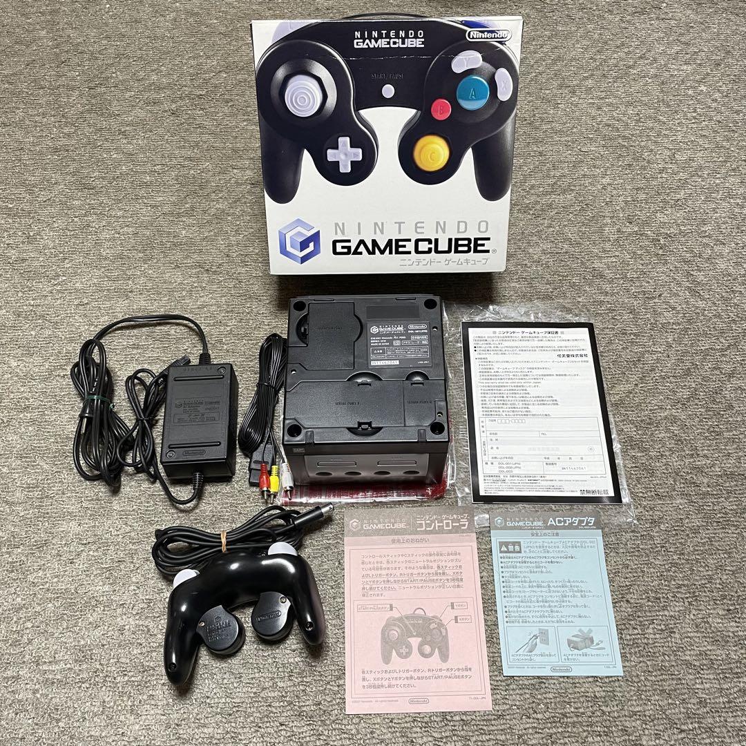 Nintendo ゲームキューブ本体 ブラック 箱付き